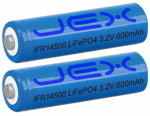 Rechargeable lithium - aa,