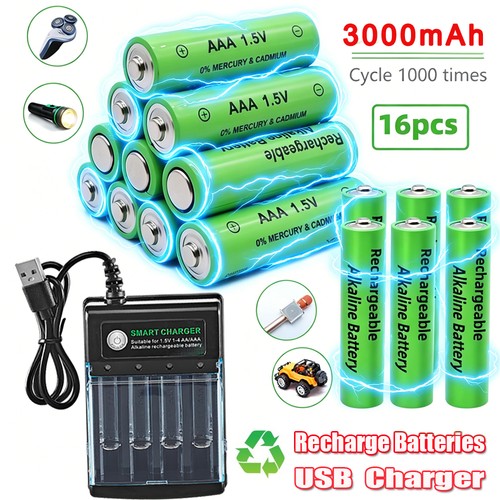 16pcs aaa alkaline - aa,