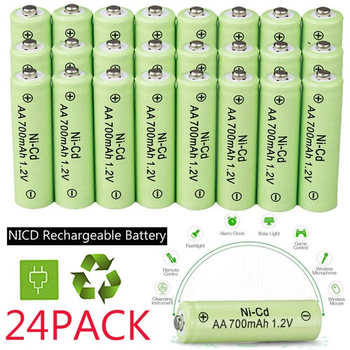 Rechargeable batteries - 24, aa